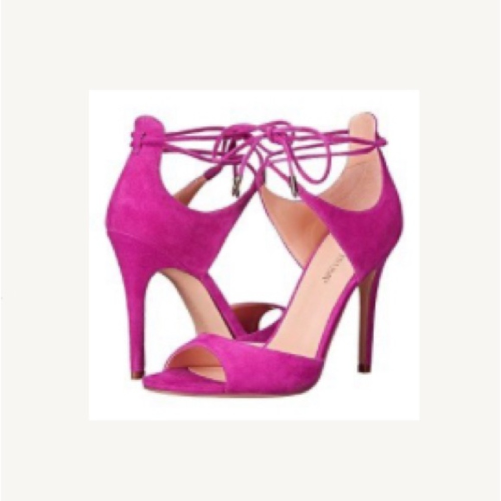 Ivanka Trump pink Holidae heels‎ size 7